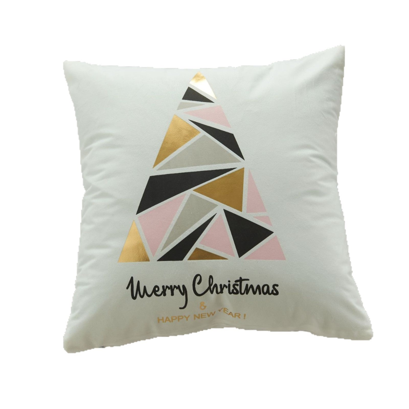 Wholesale Christmas atmosphere gold-stamping festive pillowcase